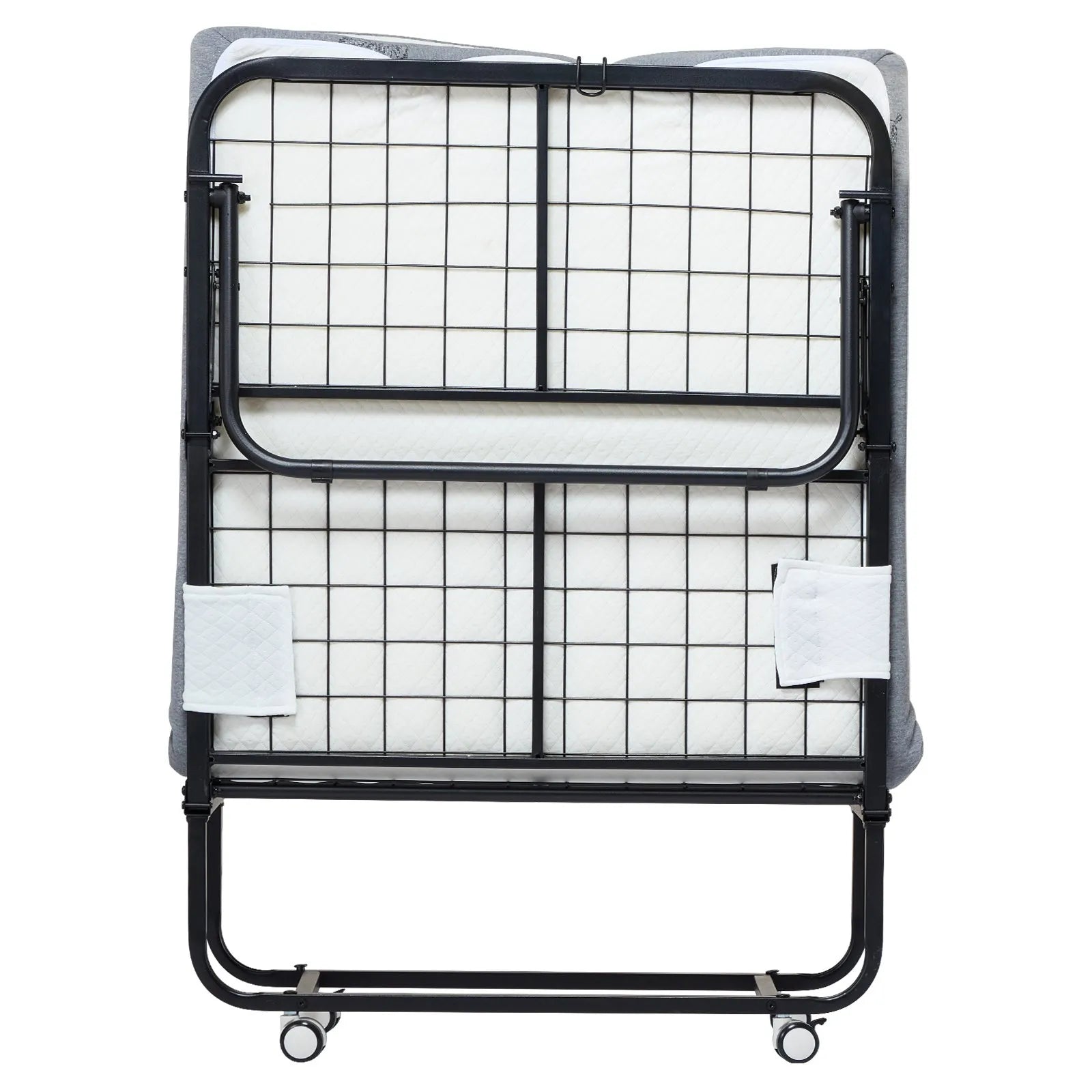 VEVOR Rollaway Bed Folding Bed with 5 inches Foam Mattress for Adults & Guest