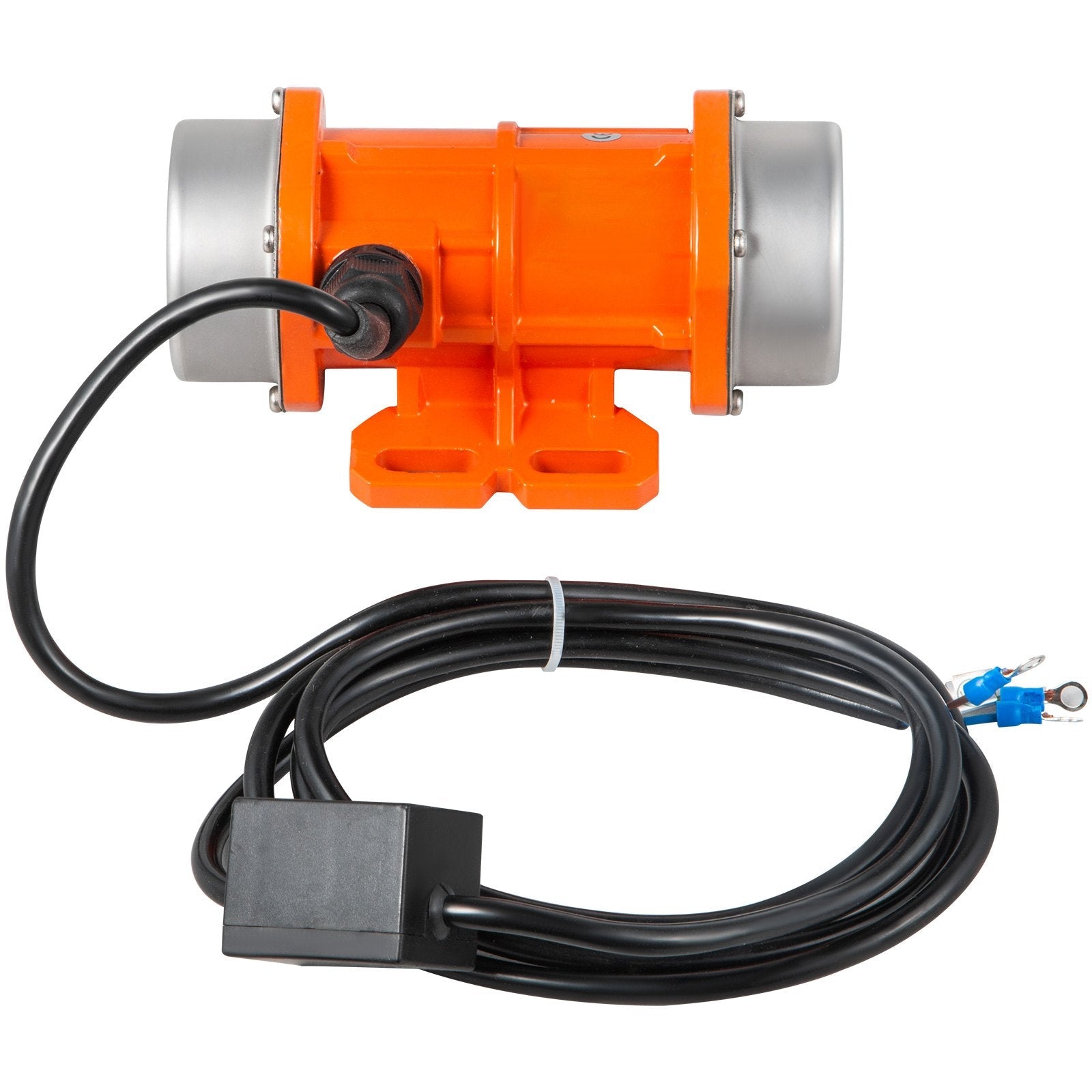 VEVOR AC Concrete Vibrator 110V, Motor Vibrating Motor 40W Single Phase AC Electric Vibrating Motor Aluminum Alloy Case 3600rpm Asynchronous Vibration Motor 2M Cable Concrete Vibrator IP65 Waterproof 
