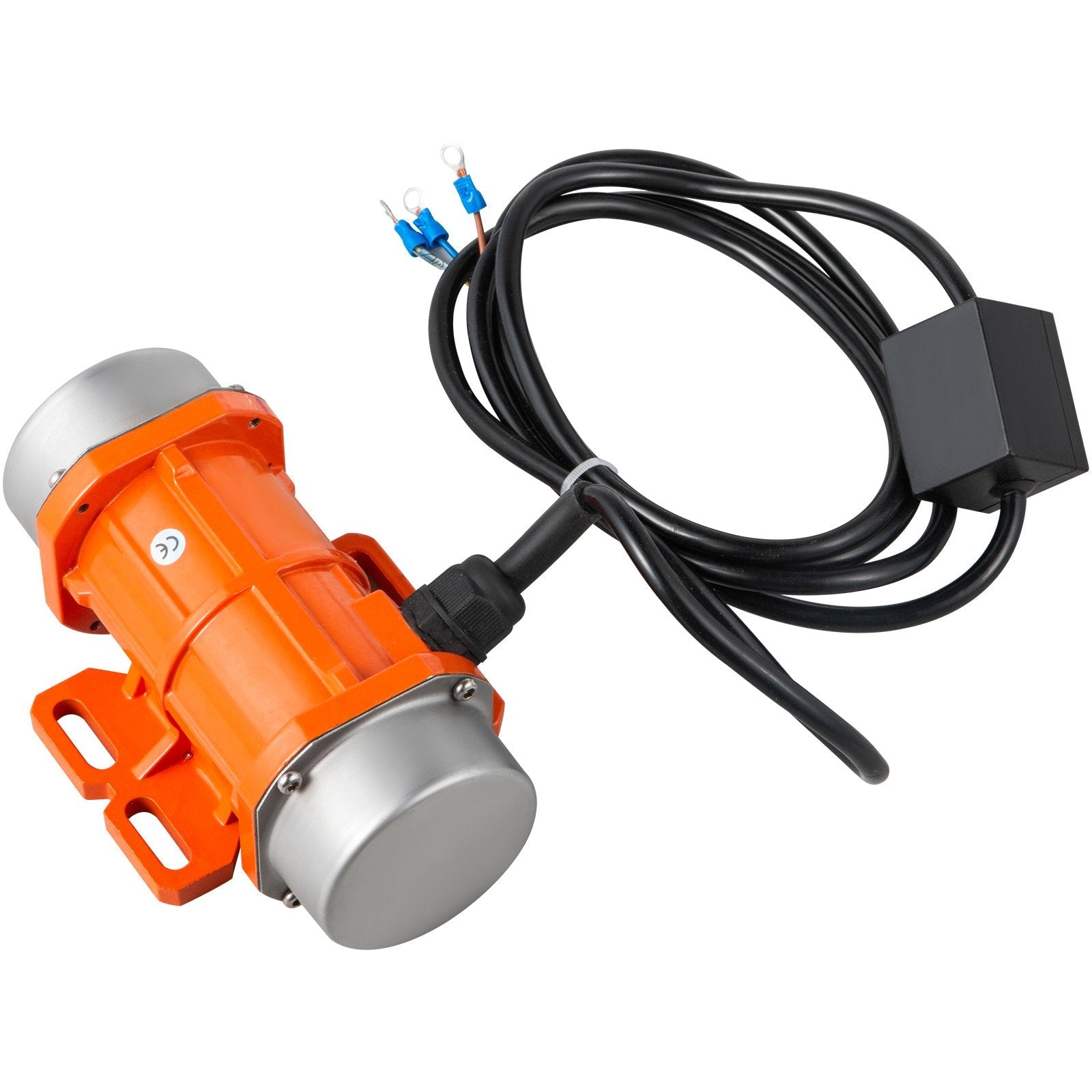 VEVOR AC Concrete Vibrator 110V, Motor Vibrating Motor 40W Single Phase AC Electric Vibrating Motor Aluminum Alloy Case 3600rpm Asynchronous Vibration Motor 2M Cable Concrete Vibrator IP65 Waterproof 