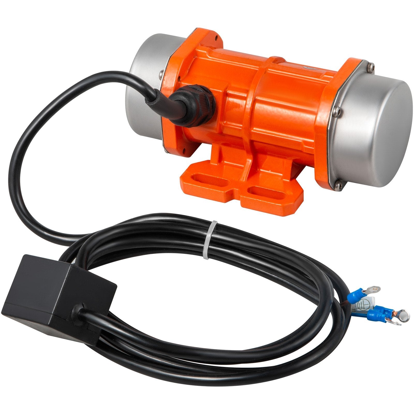 VEVOR AC Concrete Vibrator 110V, Motor Vibrating Motor 40W Single Phase AC Electric Vibrating Motor Aluminum Alloy Case 3600rpm Asynchronous Vibration Motor 2M Cable Concrete Vibrator IP65 Waterproof 