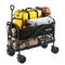 VEVOR Double Decker Wagon Collapsible 300L & 450 lbs Heavy Duty Folding Cart