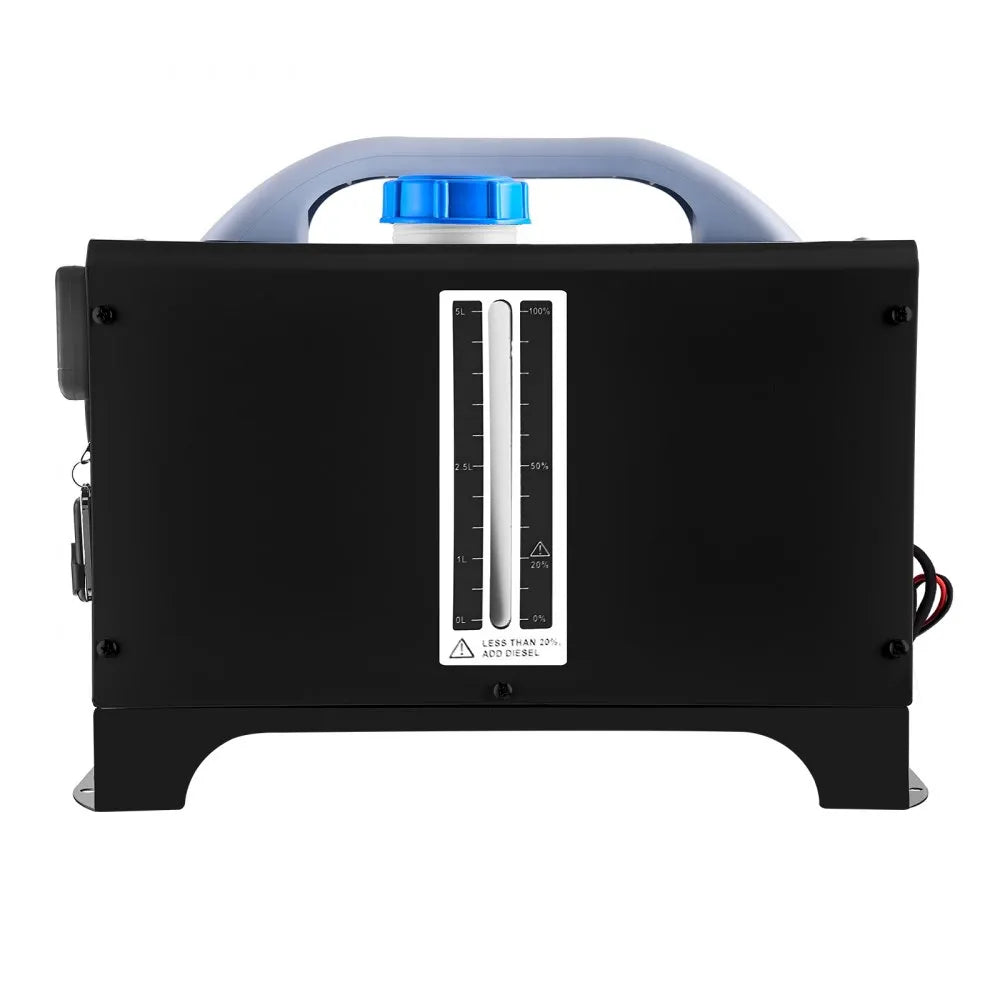 8KW 12V Diesel Air Heater with Black LCD Display and Remote Control