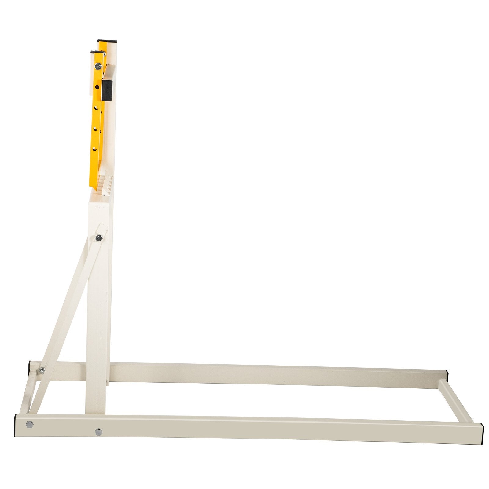 VEVOR Logging Saw Horse Durable Steel Log Sawhorse, Foldable Log Cutting Stand with Sharp Claws and Adjustable Height, Horse Stands for Cutting Wood, Space-Saving Sawbuck, Easy to Assemble and Carry 