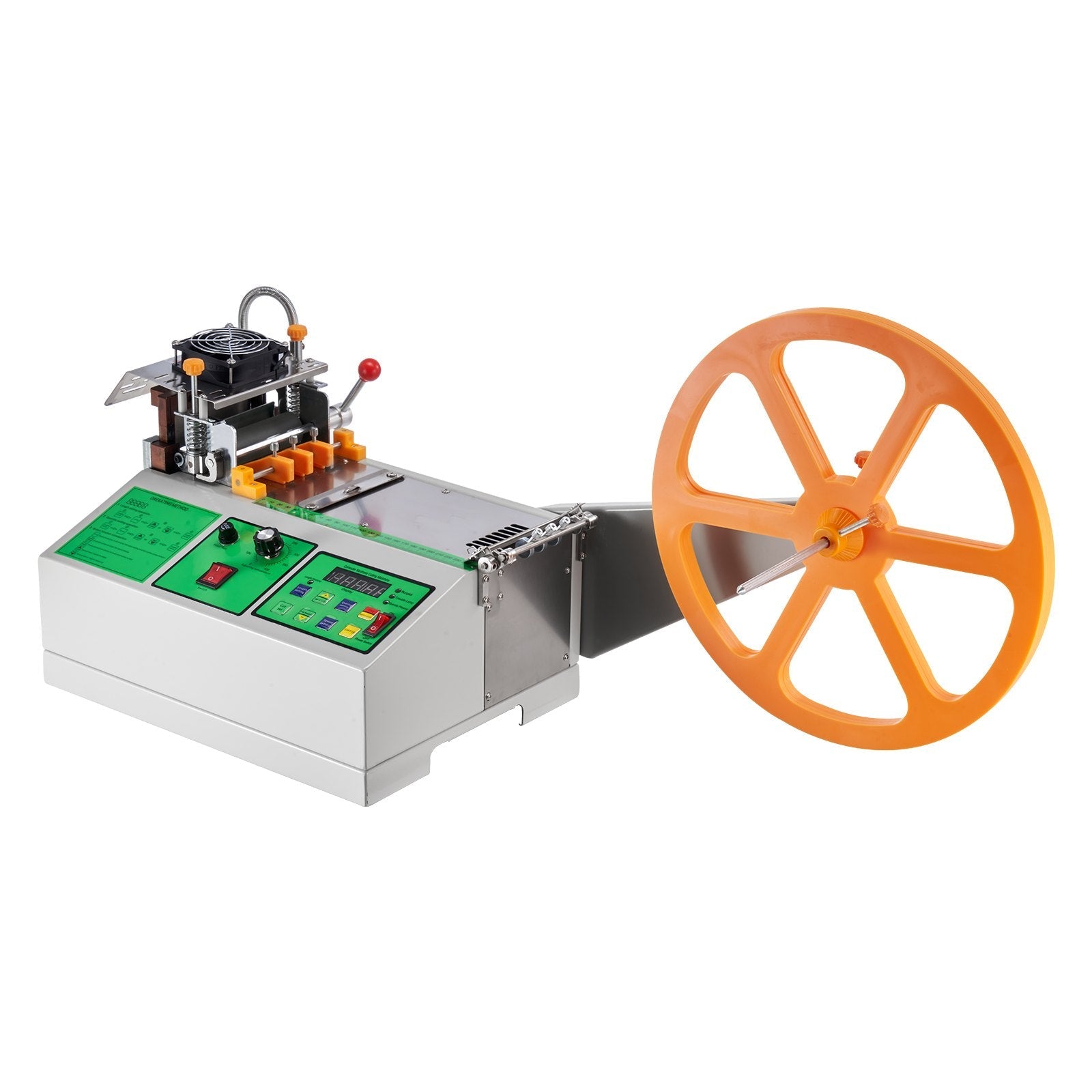 VEVOR Automatic Webbing Cutting Machine Hot and Cold Ribbon Shoelaces Cutter 