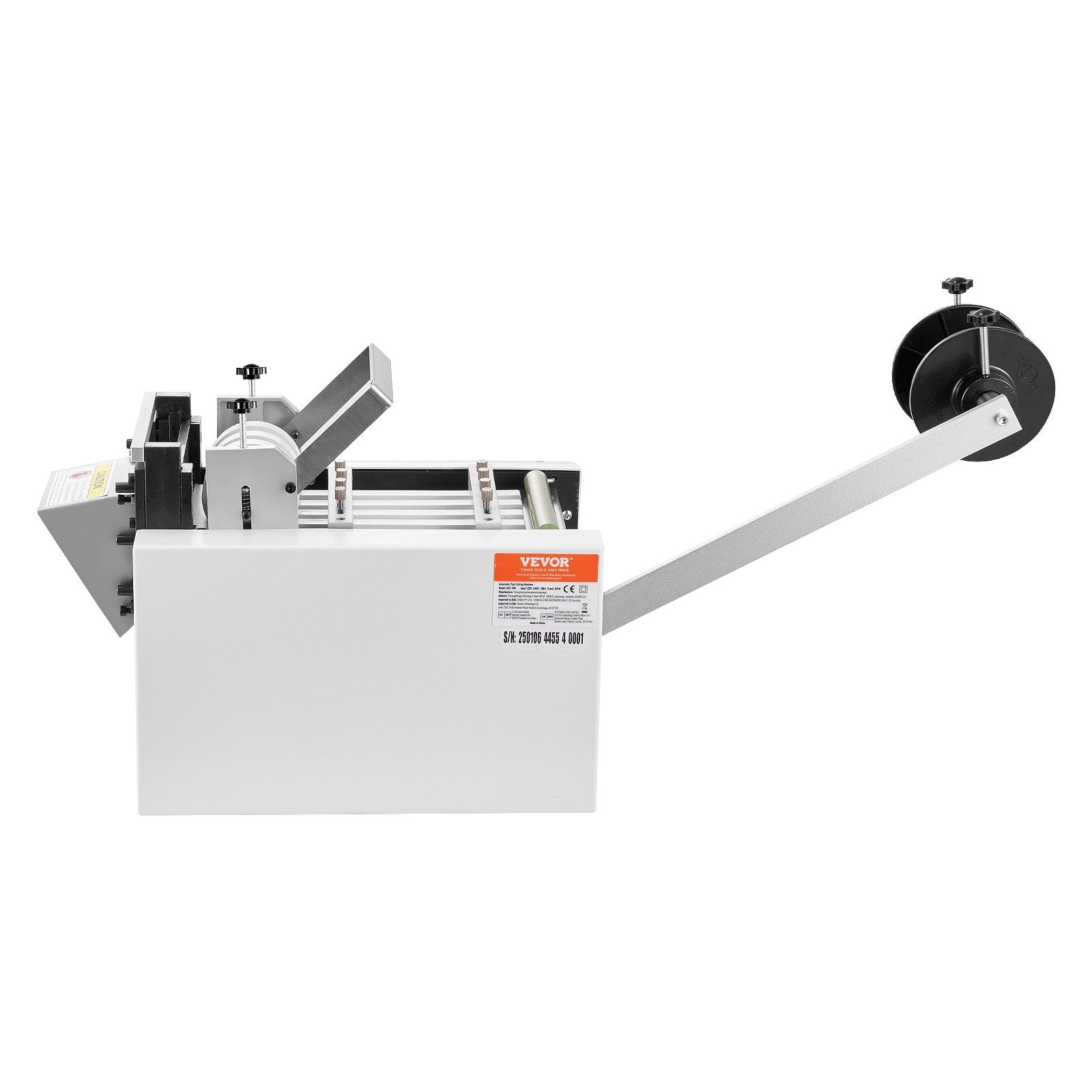 VEVOR Auto Heat-Shrink Tube Cutter High Speed Cable Pipe Cutter Cutting Machine 
