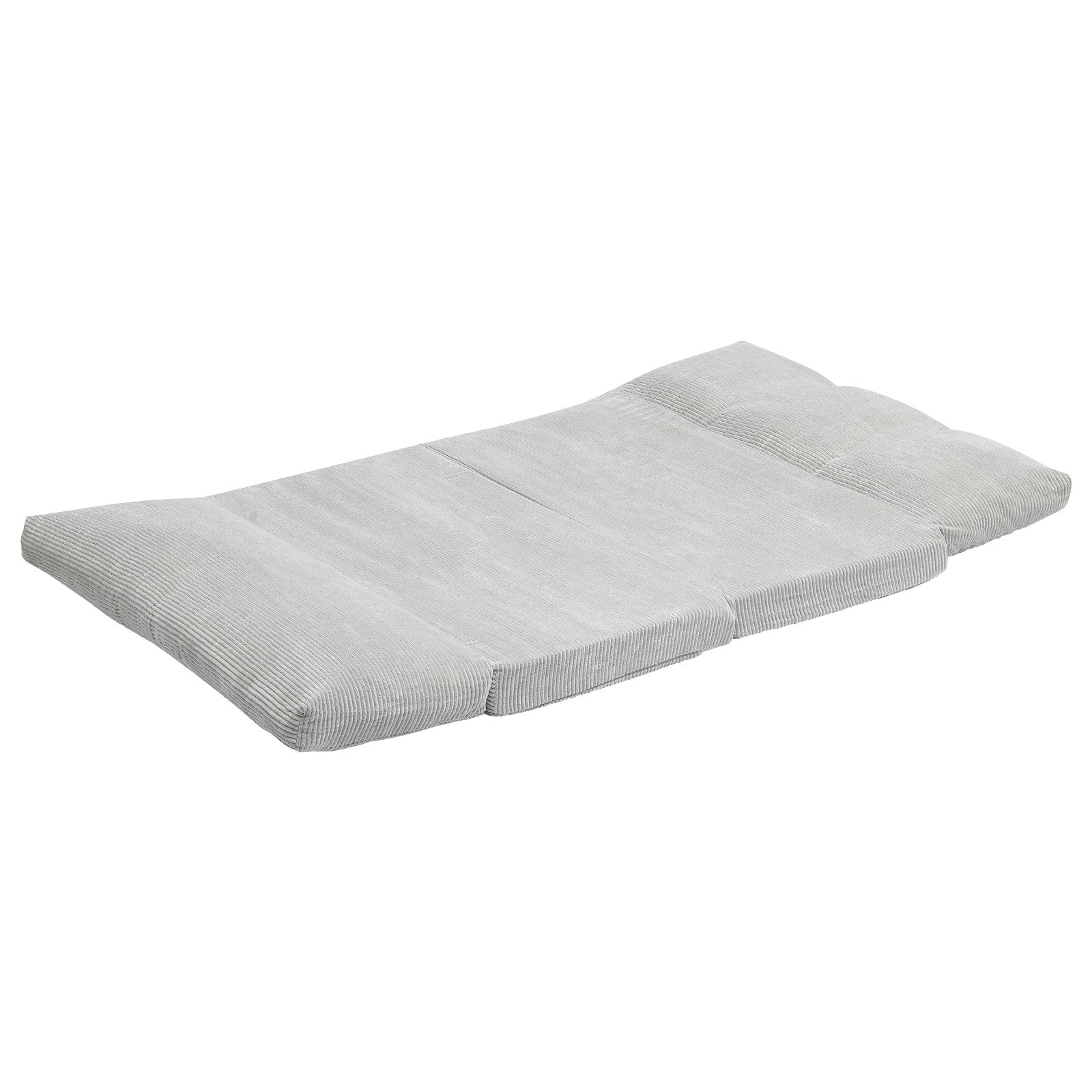 VEVOR Folding Sofa Bed Foldable Couch Bed with Washable Cover Dark Grey (Full) 