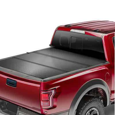 VEVOR Tri-Fold Truck Bed Tonneau Cover, Compatible with 2019-2024 Chevy Silverado GMC Sierra 1500 (NOT FIT 19-24 Classic) 5'8" Bed, Fit 5.8' x 5.3' (70" x 63.3") Inside Bed, 400 lbs Capacity, Black 