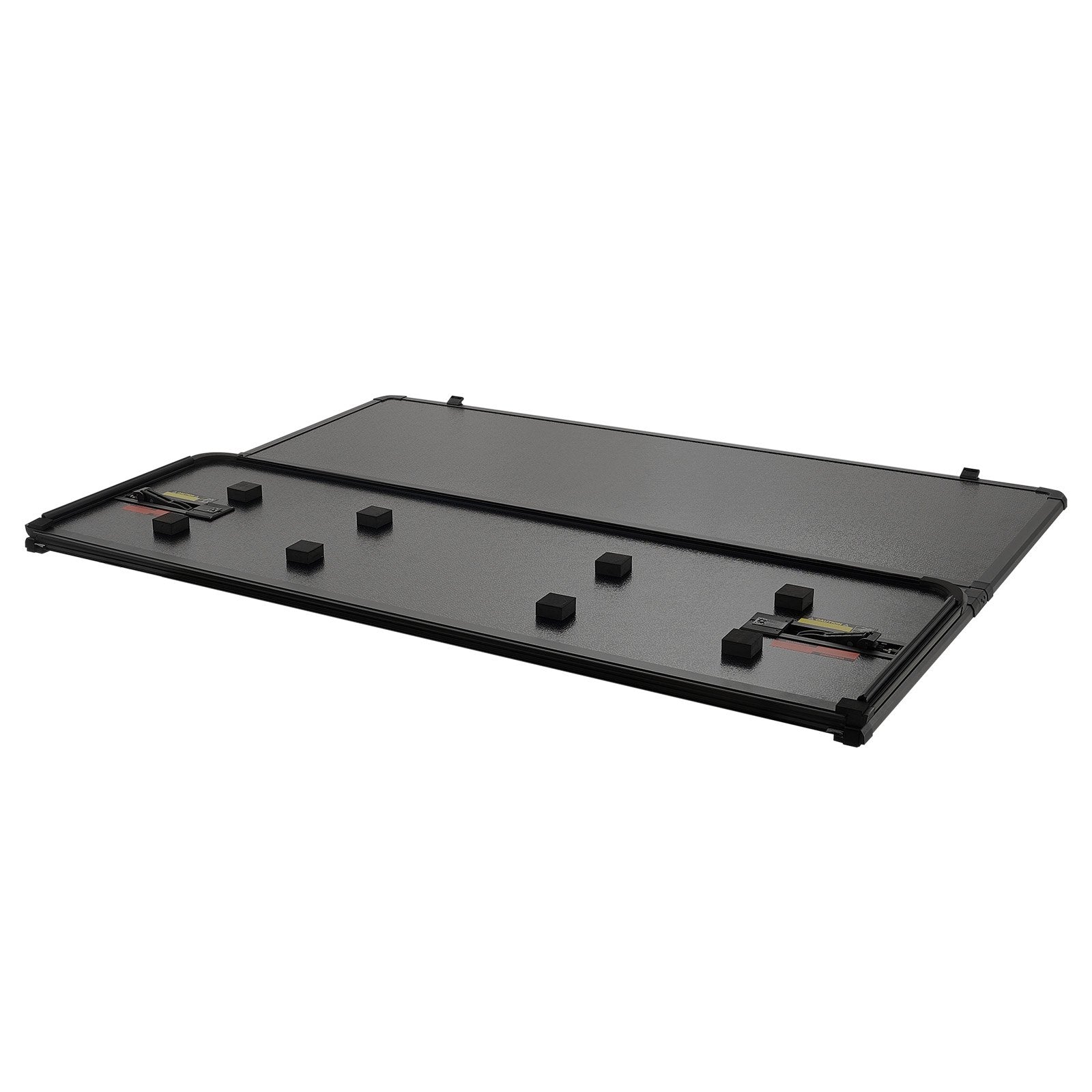 VEVOR Tri-Fold Truck Bed Tonneau Cover, Compatible with 1999-2024 Ford F-250 F-350 Super Duty, Styleside 6.75' (81", 82") Bed, Fit 6.7' x 5.4'/6.8' x 5.6' Inside Bed, 400 lbs Load Capacity, Black 