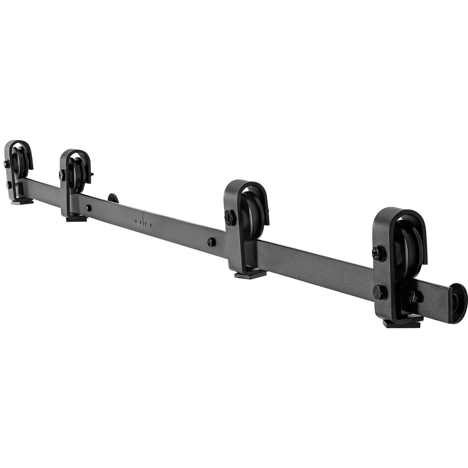 VEVOR Bi-Folding Sliding Barn Door Hardware Track Kit 64" for Four 15" Doors