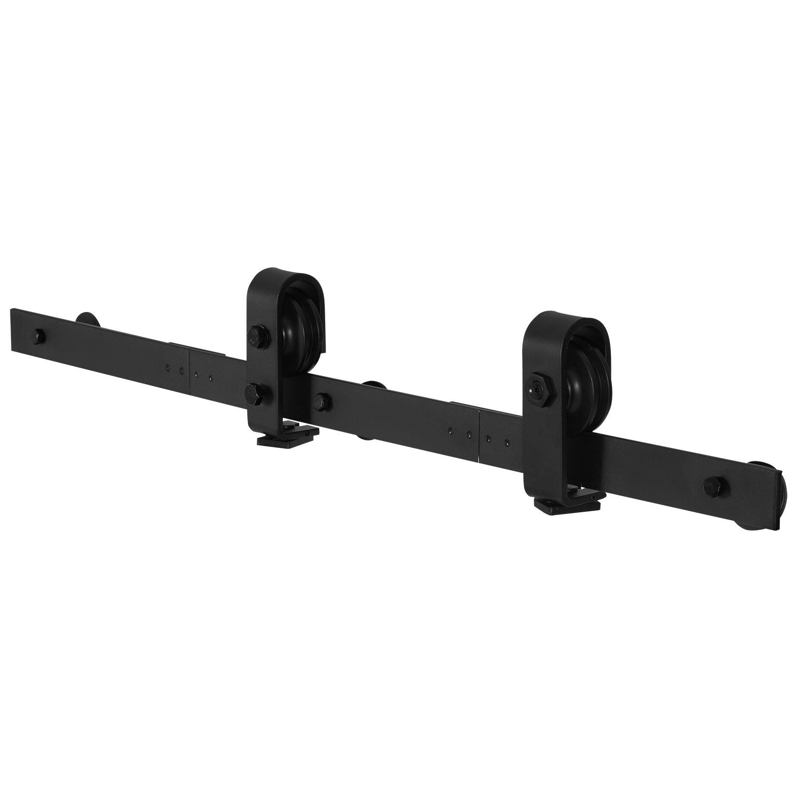 VEVOR Bi-Folding Sliding Barn Door Hardware Track Kit 36" for Two 16" Doors 