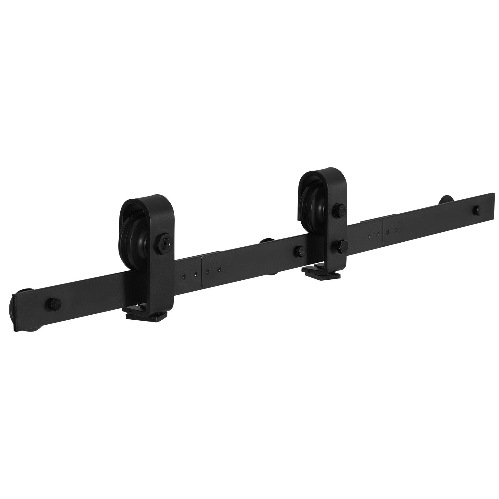 VEVOR Bi-Folding Sliding Barn Door Hardware Track Kit 36" for Two 16" Doors 
