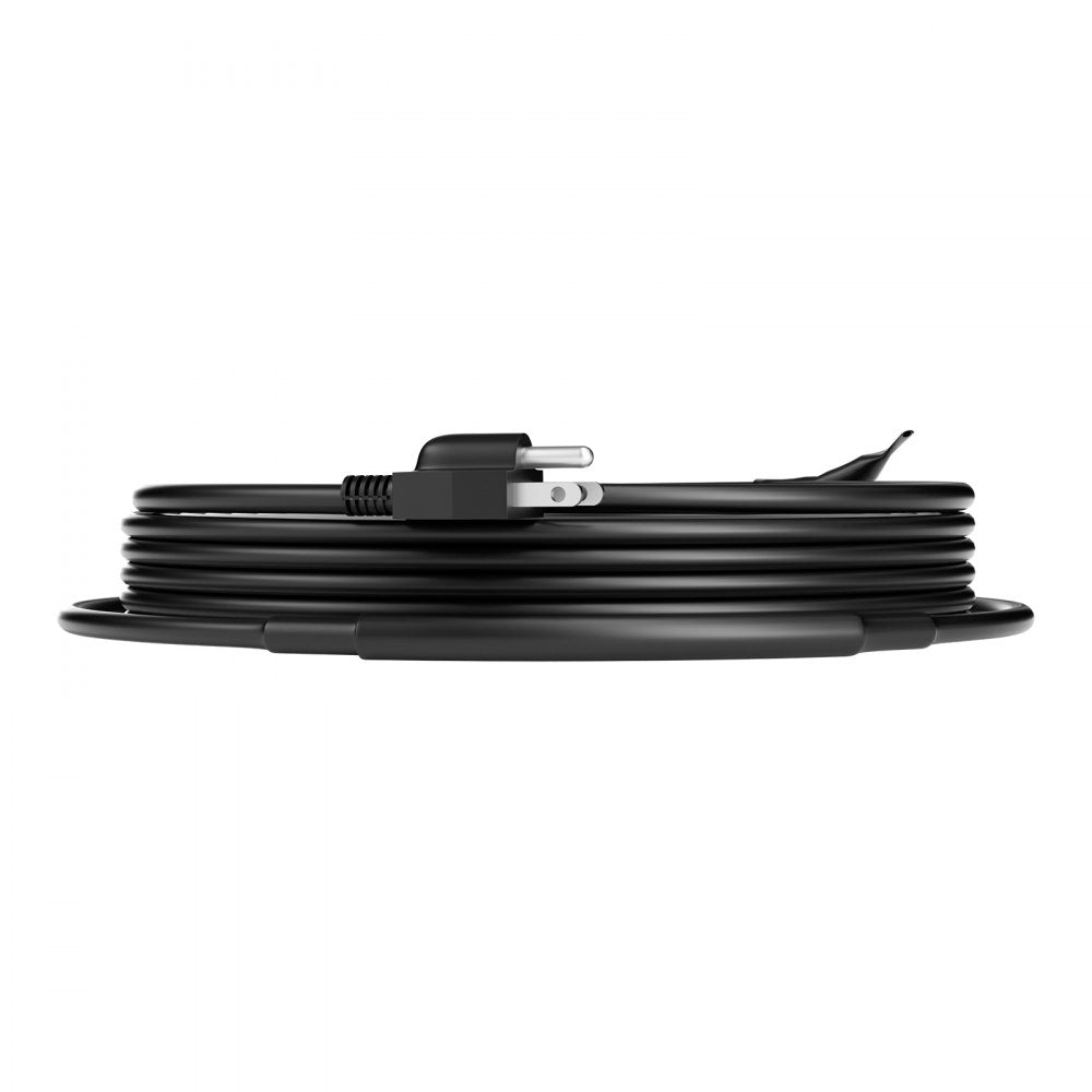 VEVOR Self-Regulating Pipe Heating Cable 24FT 5W/FT Heat Tape for Pipes Roof 