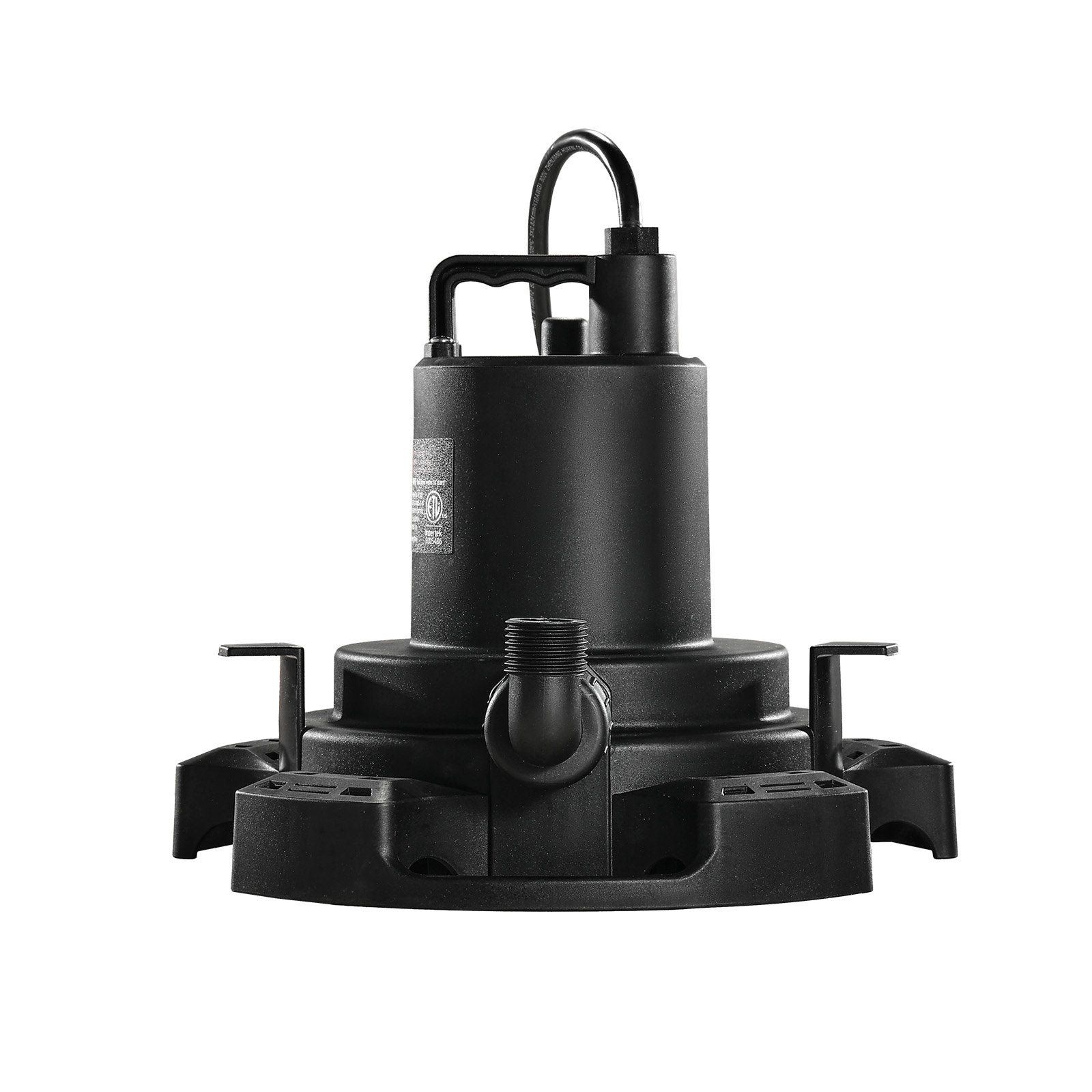 VEVOR Automatic Pool Cover Pump Submersible Swimming 1/2 HP 1600 GPH 25 ft Cord 