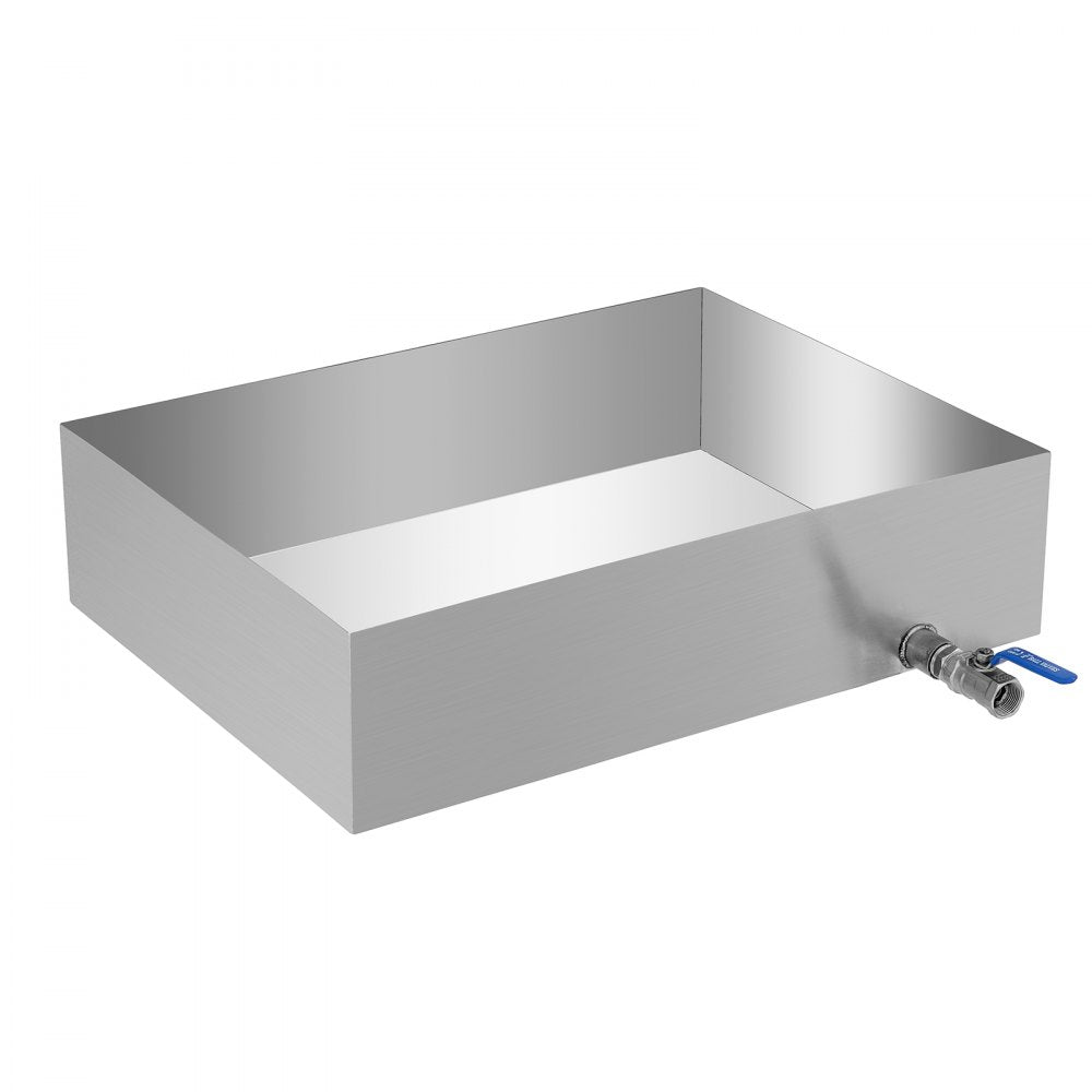 VEVOR Maple Syrup Evaporator Pan 24x18x6 Inch Stainless Steel Maple Syrup Boiling Pan for Boiling Maple Syrup 