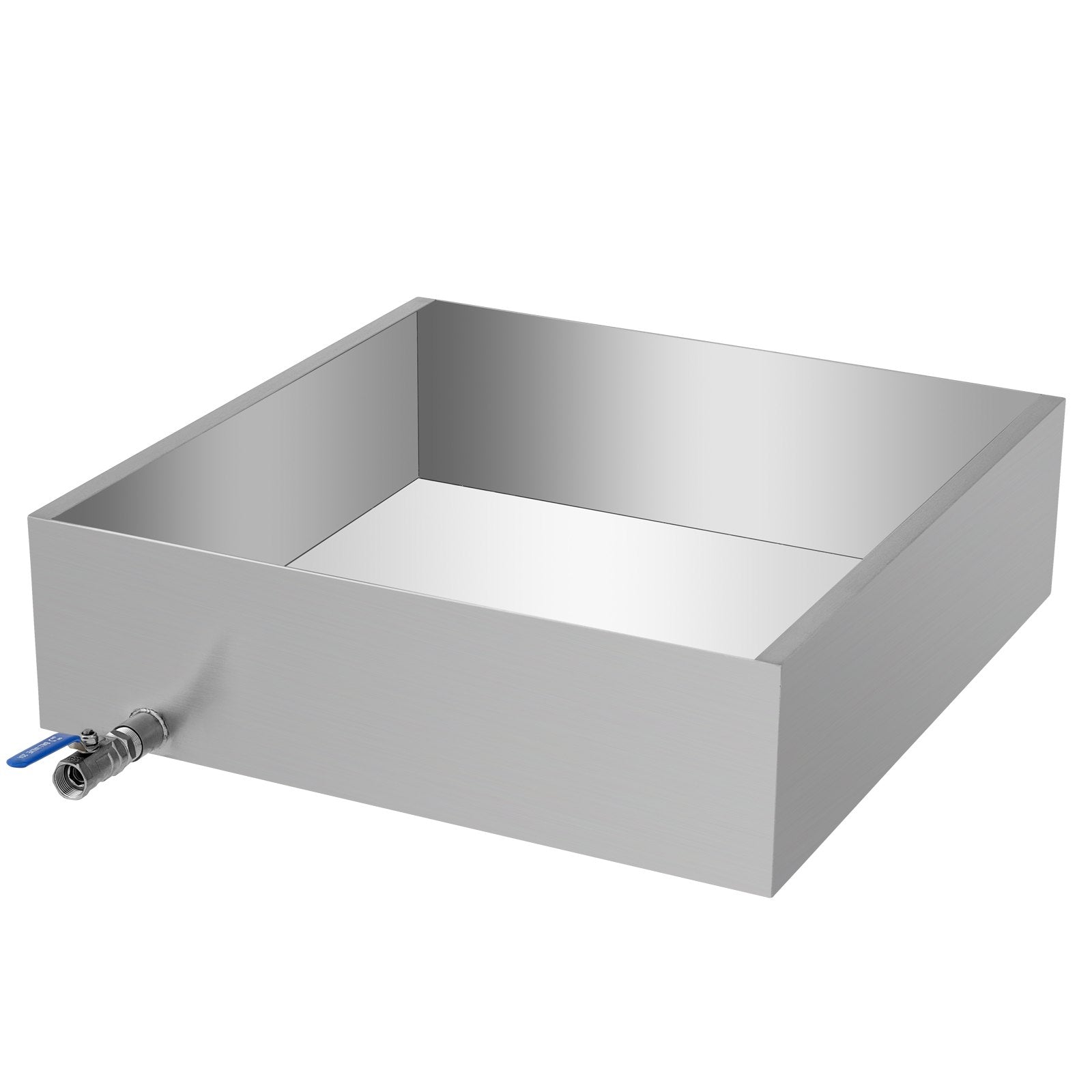 VEVOR Maple Syrup Evaporator Pan 24x24x7 Inch Stainless Steel Maple Syrup Boiling Pan for Boiling Maple Syrup 