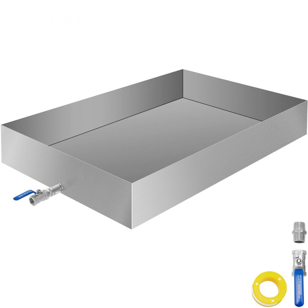 VEVOR Maple Syrup Evaporator Pan 36x24x6 Inch Stainless Steel Maple Syrup Boiling Pan for Boiling Syrup 