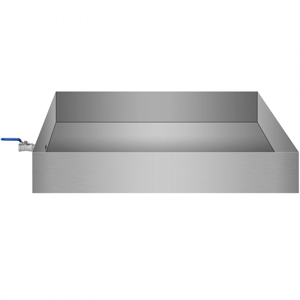 VEVOR Maple Syrup Evaporator Pan 36x24x6 Inch Stainless Steel Maple Syrup Boiling Pan for Boiling Syrup 