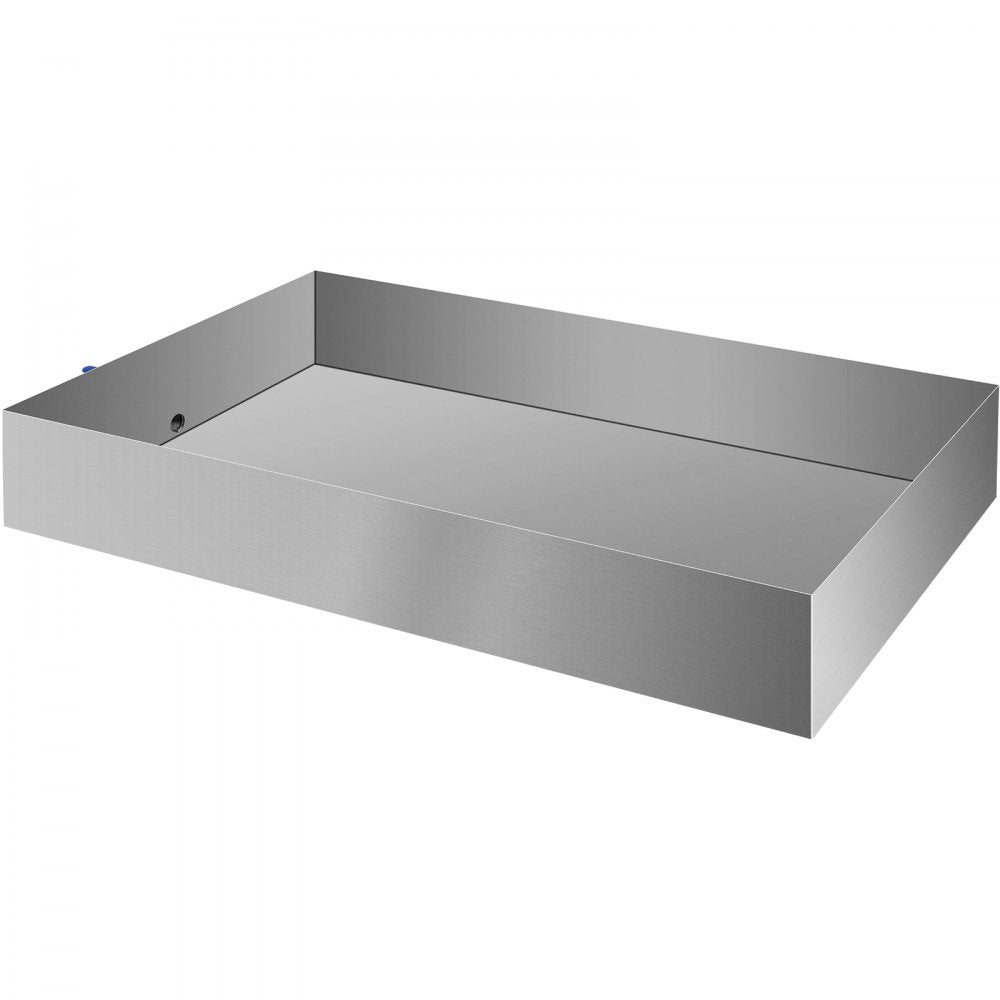 VEVOR Maple Syrup Evaporator Pan 36x24x6 Inch Stainless Steel Maple Syrup Boiling Pan for Boiling Syrup 