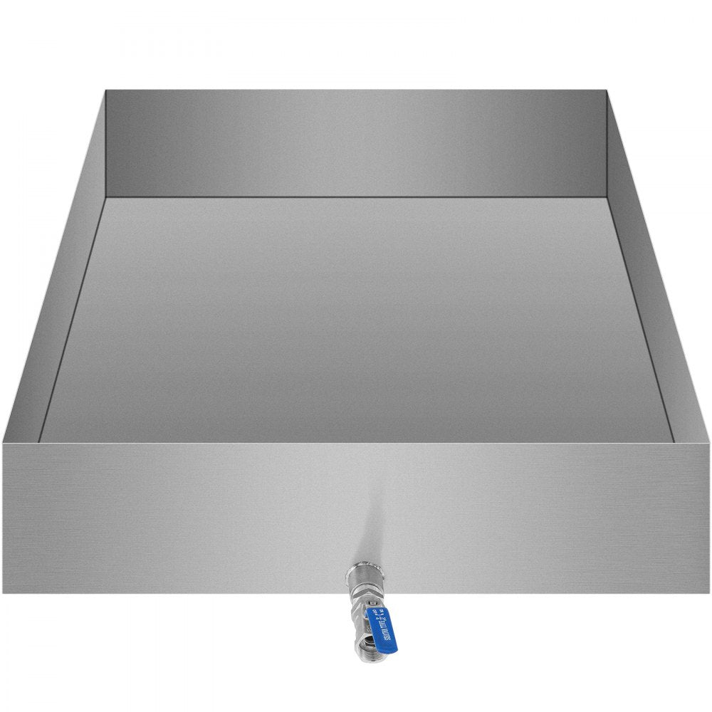 VEVOR Maple Syrup Evaporator Pan 36x24x6 Inch Stainless Steel Maple Syrup Boiling Pan for Boiling Syrup 