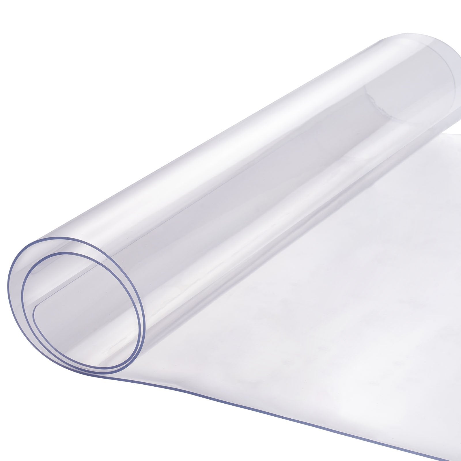 VEVOR PVC Table Protector 16x32 Inch Clear Plastic Desk Protector 1.5mm Thick 