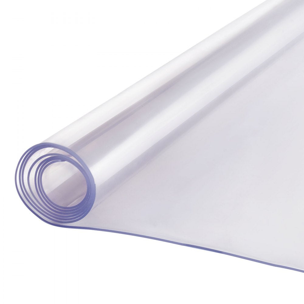 VEVOR PVC Table Protector 40x60 Inch Clear Plastic Desk Protector 2.0mm Thick 