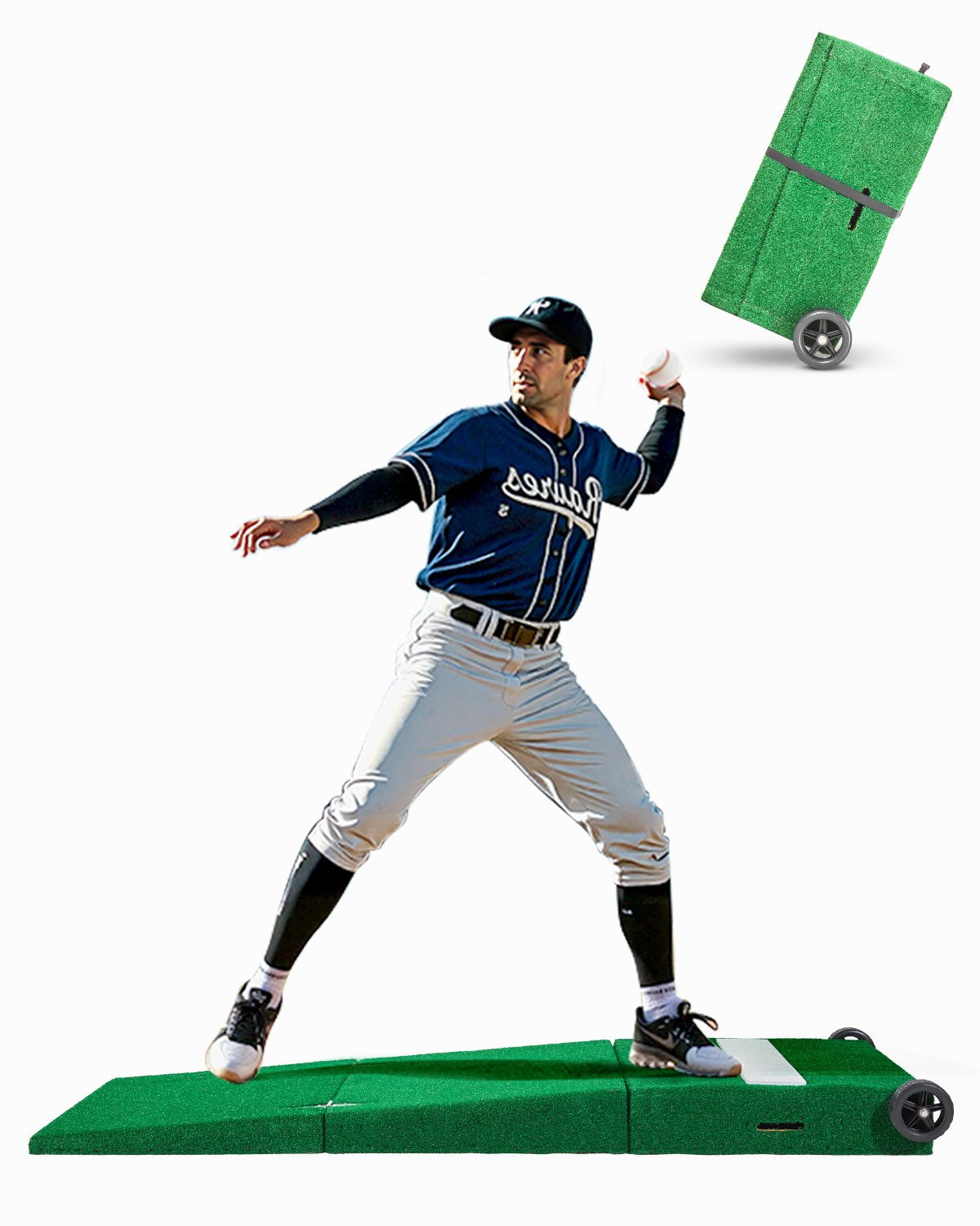 VEVOR 90 in Pitching Mound Portable Pitcher Mound Baseball Softball Training 