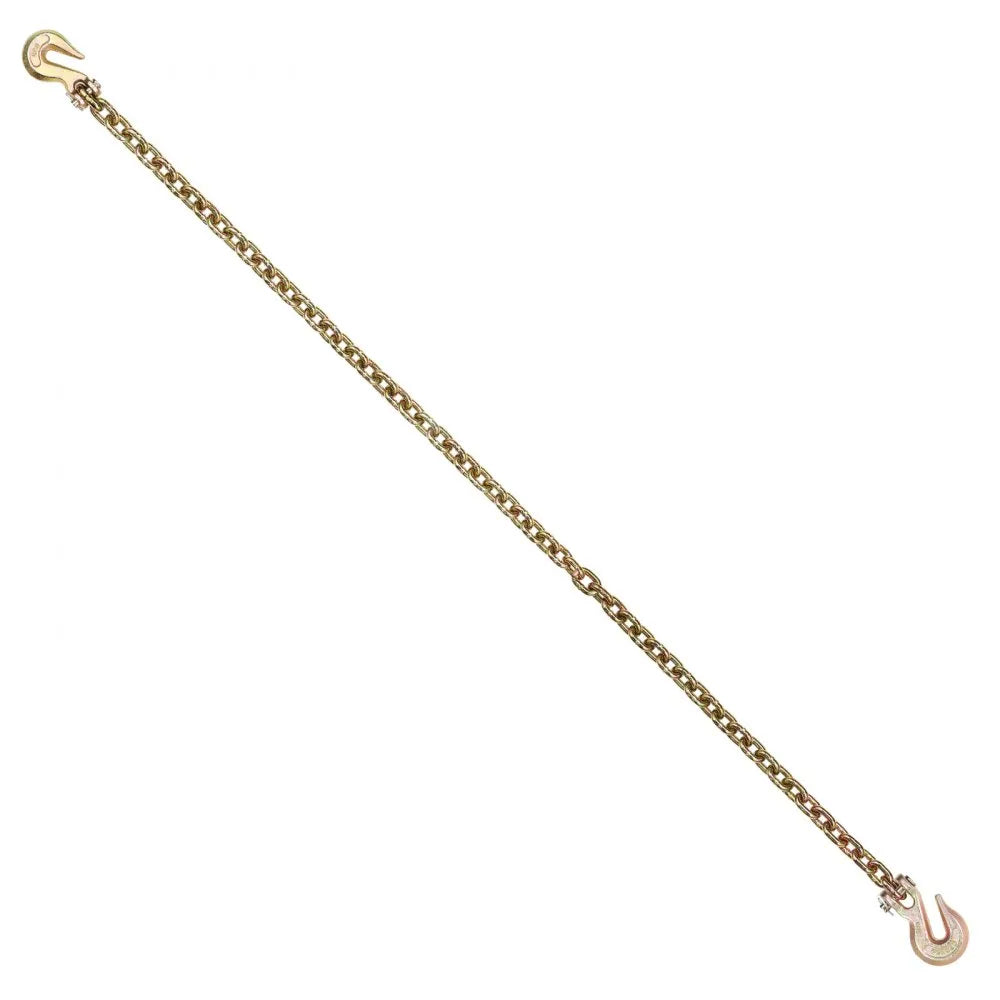VEVOR Binder Chain G80 Tie Down Tow Chain with Two Hooks 5/16" x 14.2' 4900 lbs