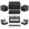 4-Piece Patio Furniture Cover Set – Heavy Duty 420D Waterproof Outdoor Covers for Table, Sofa & Chairs
