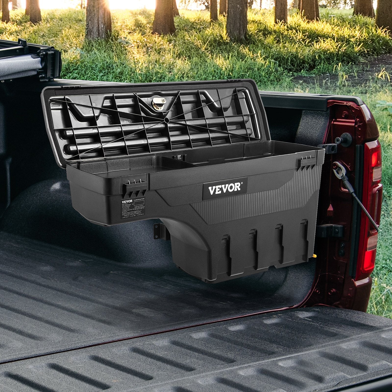 VEVOR Truck Bed Storage Tool Box for Dodge Ram 1500 2019-2021 Left and Right 