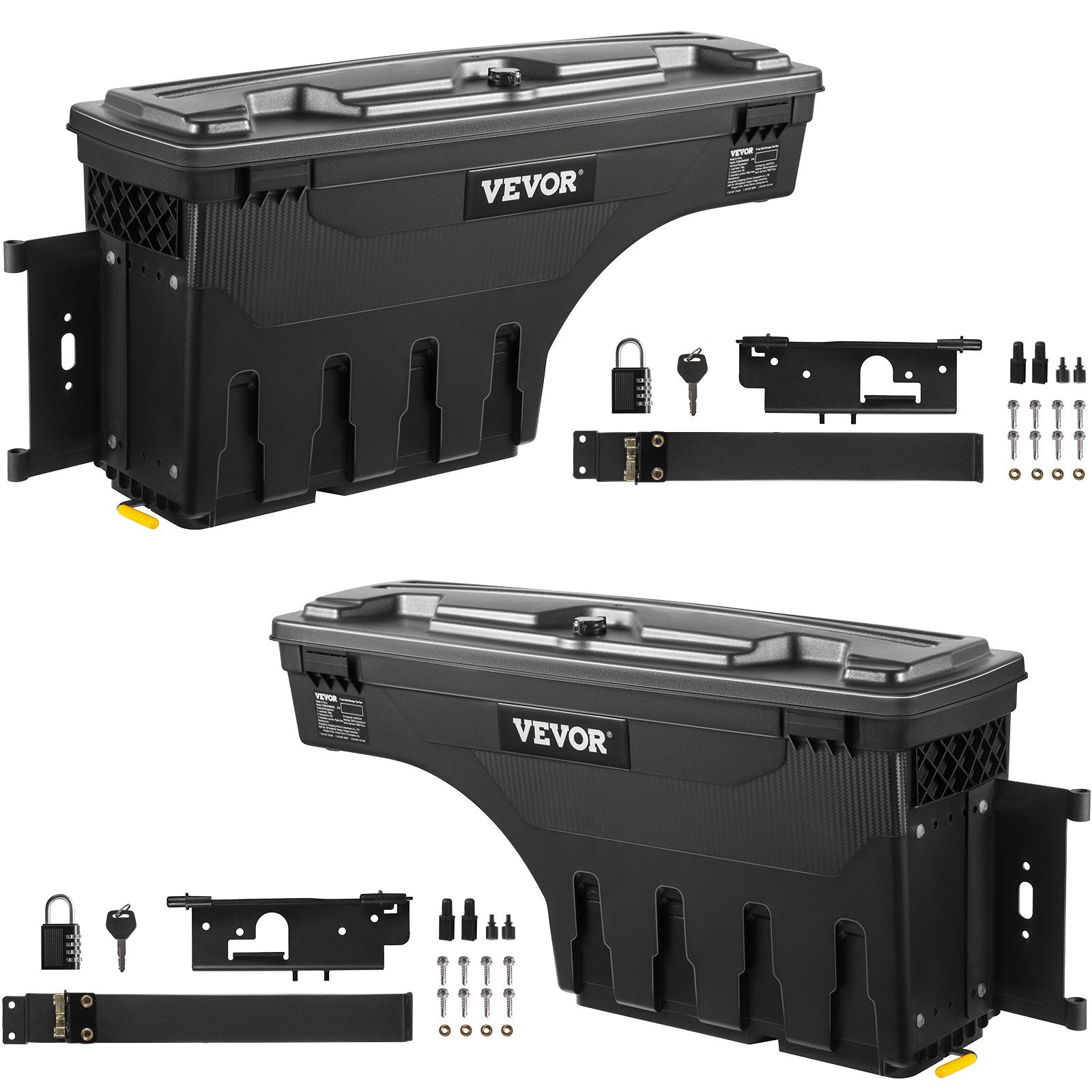 VEVOR Truck Bed Storage Tool Box for Dodge Ram 1500 2019-2021 Left and Right 