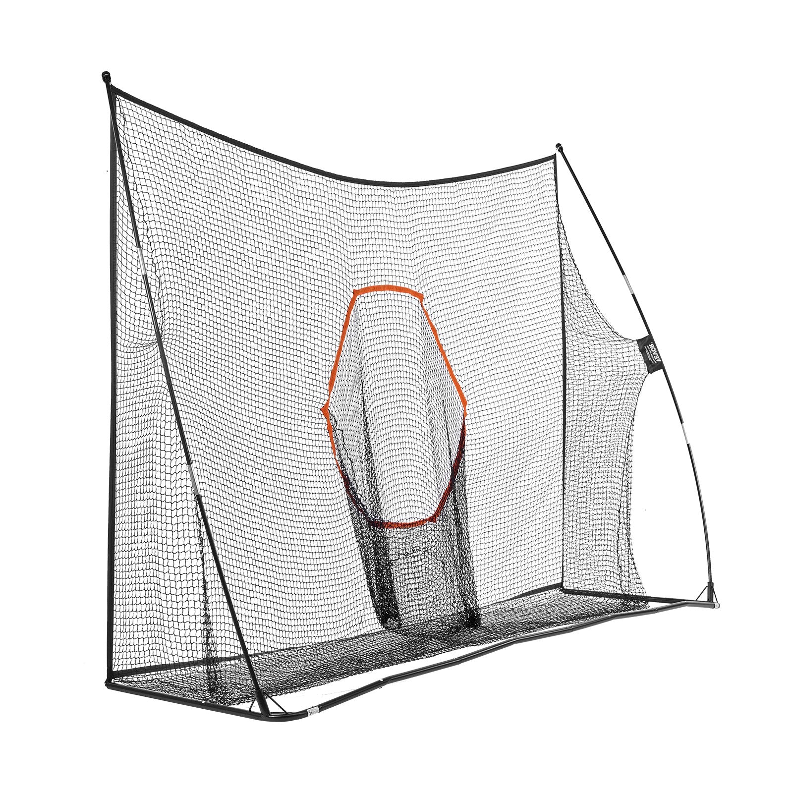 VEVOR Golf Practice Hitting Net, Huge 10.8x7ft Golf Net, Personal Driving Range for Indoor Outdoor Use, Portable Home Golf Aid Net with Target/Fiberglass Frame/Carry Bag, Gift for Men, Golf Lovers 