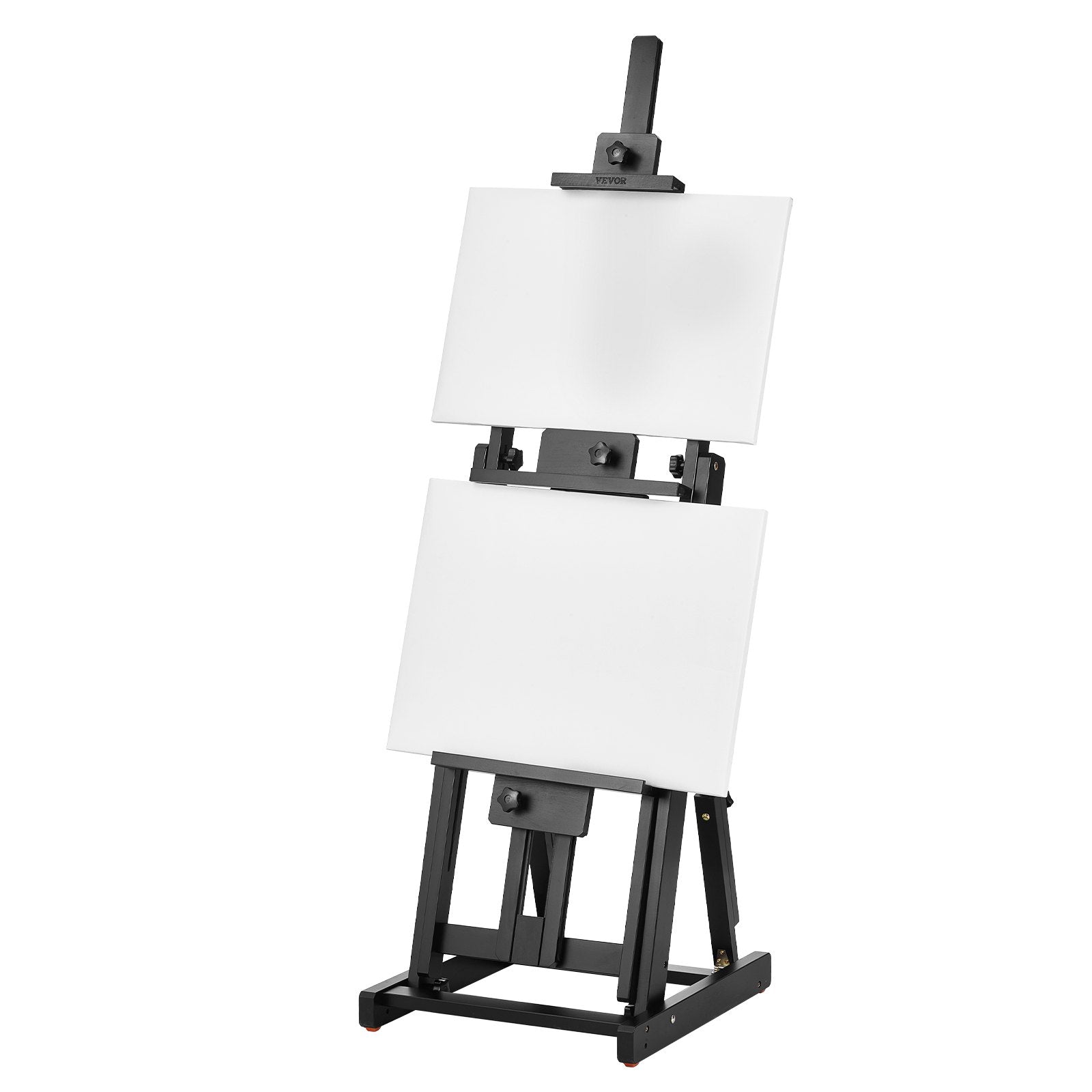 VEVOR Studio H-Frame Easel Holds Canvas Art up to 77" Beechwood Artists Easel 