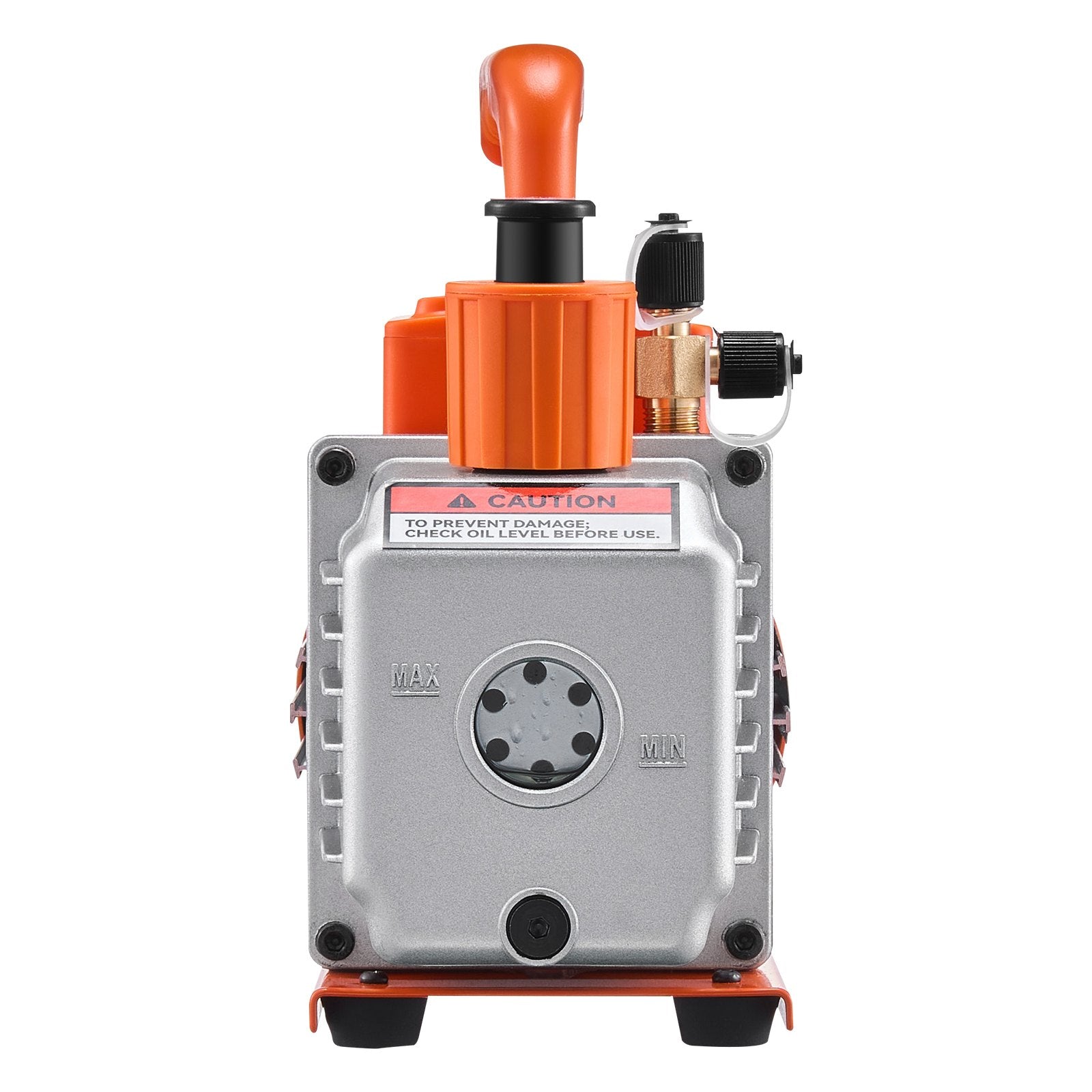 VEVOR Vacuum Pump 5 CFM HVAC Single Stage Rotary Vane Vacuum Pump Oil Included 