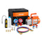 VEVOR 4.5 CFM HVAC Single Stage Rotary Vane Vacuum Pump and Manifold Gauge Kit