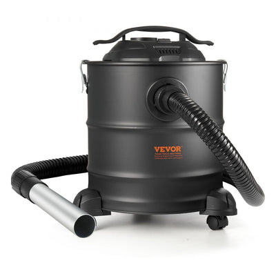 VEVOR Ash Vacuum Cleaner 5 Gallon 1200W for Fireplaces Pellet Stoves Grills BBQ 