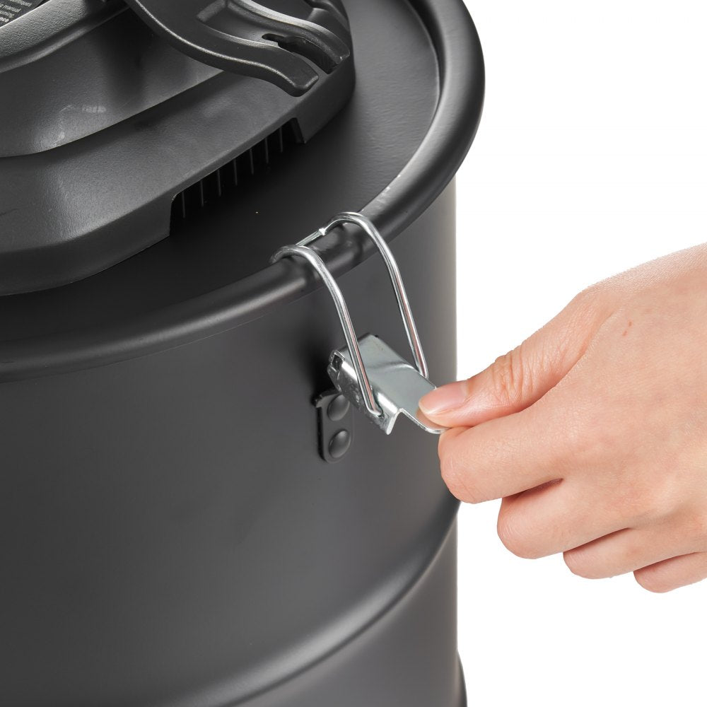 VEVOR Ash Vacuum Cleaner 5 Gallon 1200W for Fireplaces Pellet Stoves Grills BBQ 