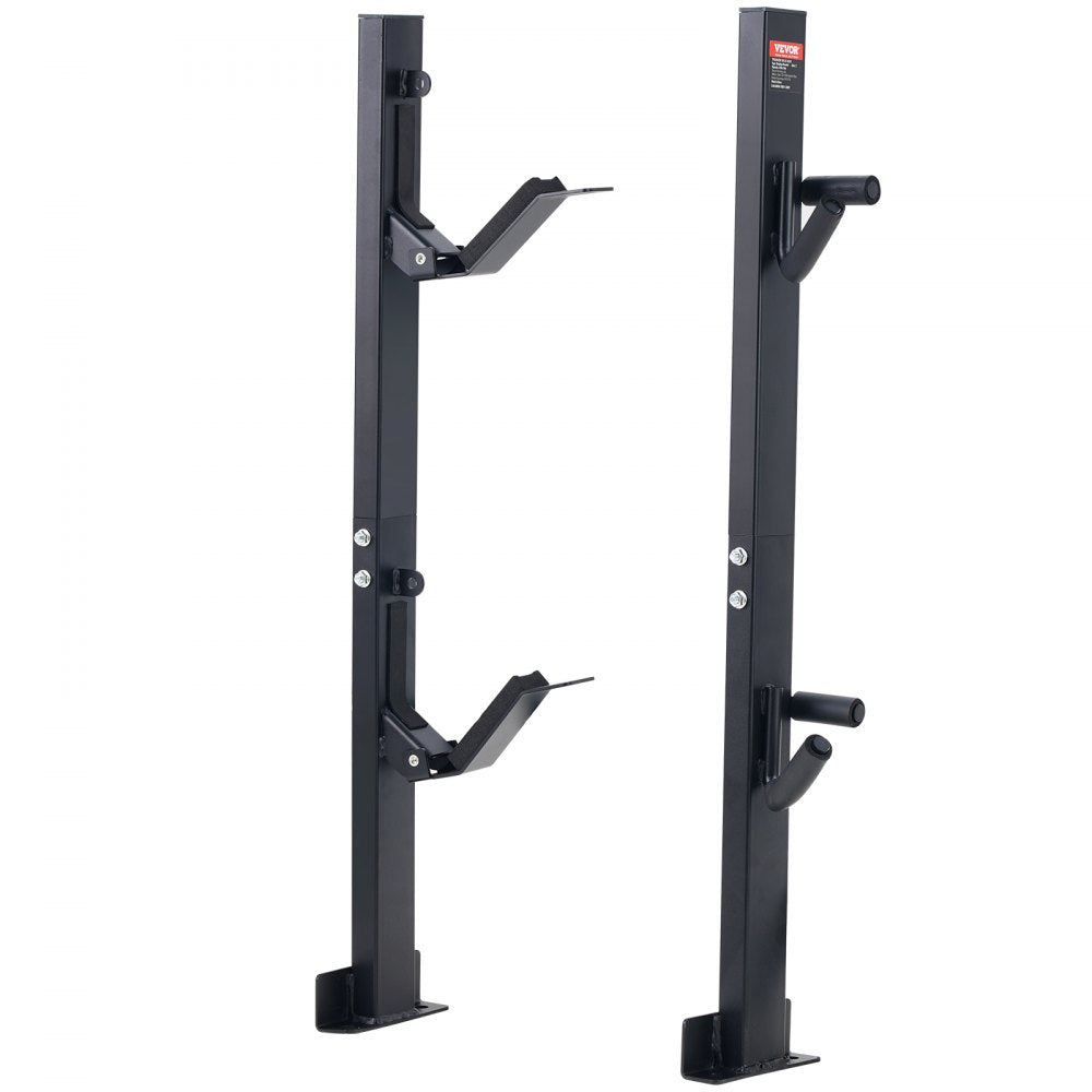 VEVOR Trimmer Rack, 2 Place Weeder Trimmer Rack, Trim Holder Trailer Rack Carrier with Zinc Alloy Password Lock, Mount On Landscape Truck Trailer Enclosed Trimmer Rack Weed Eater Racks, Pair 