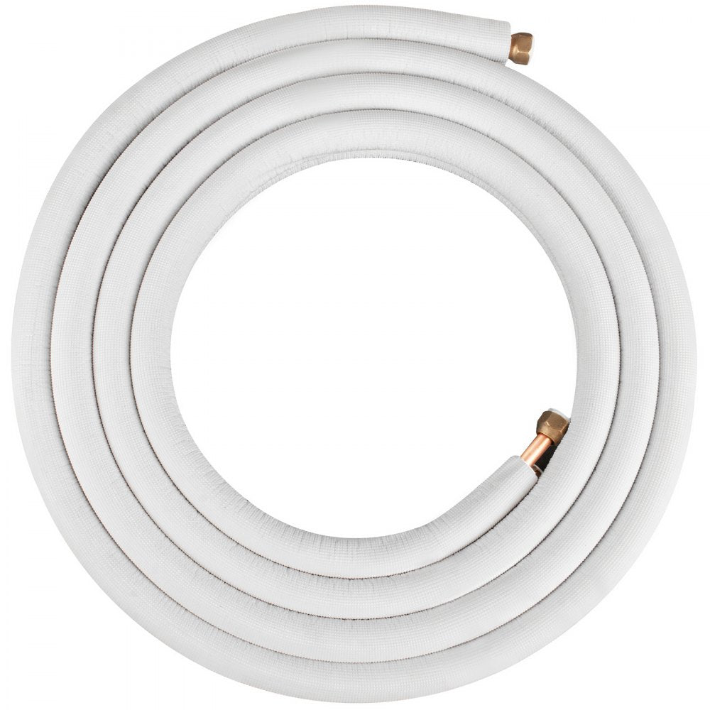 Copper Line Set Copper Pipes for Mini Split Air Conditioner 25' 3/8" & 5/8" OD 