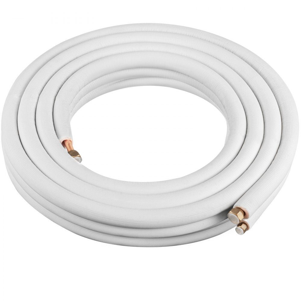 Copper Line Set Copper Pipes for Mini Split Air Conditioner 25' 3/8" & 5/8" OD 