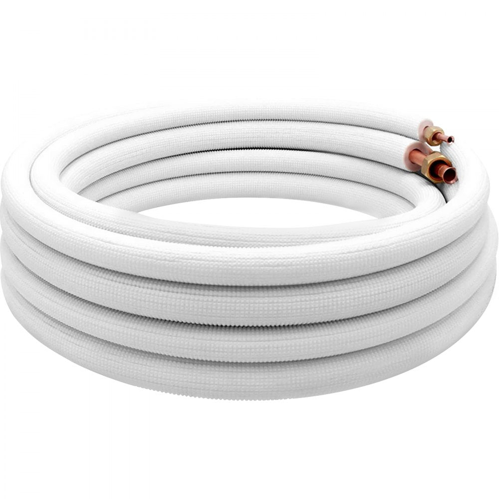 Copper Line Set Copper Pipes for Mini Split Air Conditioner 25' 3/8" & 5/8" OD 