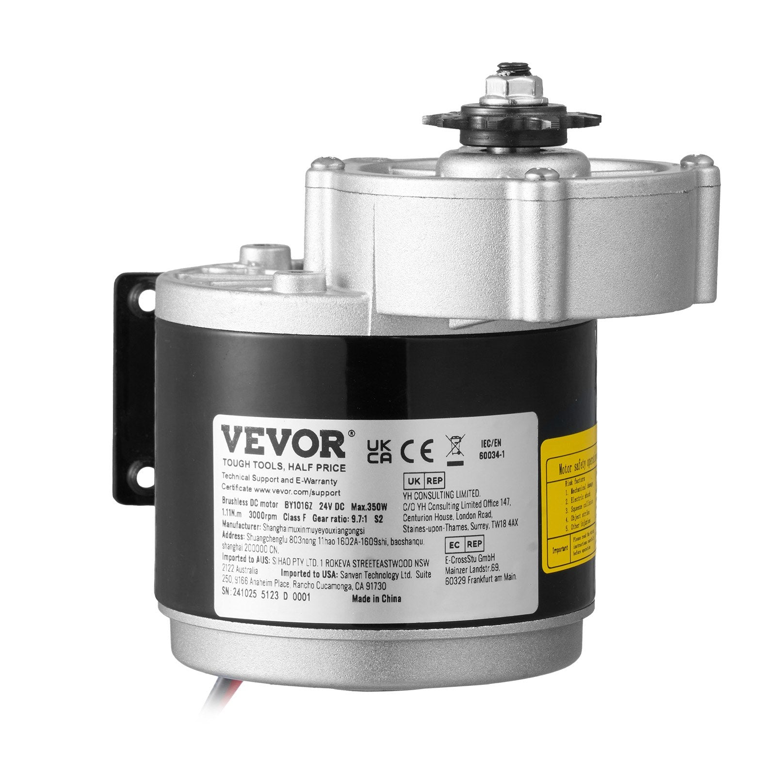 350W Electric Powerful DC Motor 24V 3000rpm Motor for E-Bike Dirt Bike DIY 