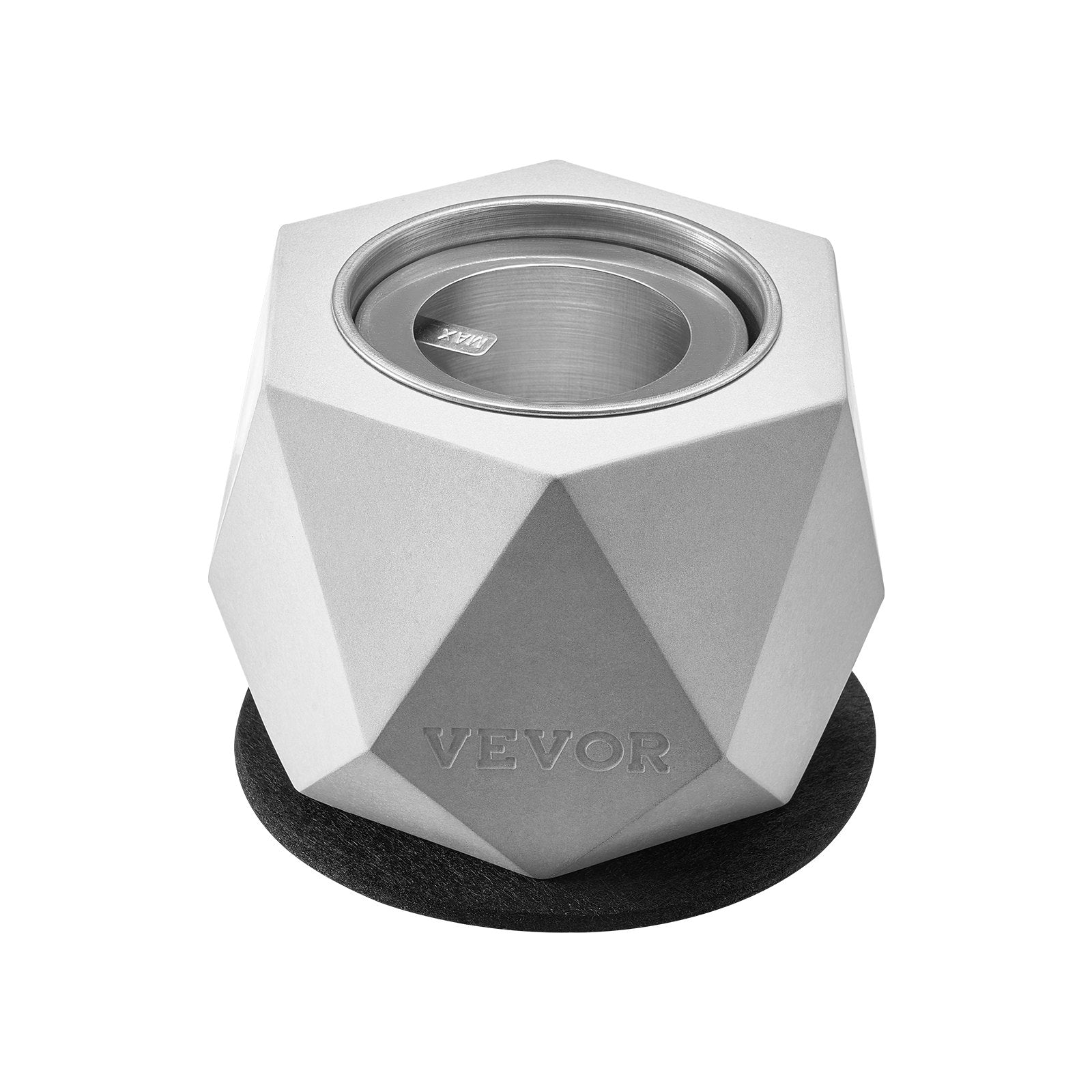 VEVOR Tabletop Fire Pit Bowl Concrete Fireplace Indoor Outdoor for Patio 