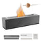 VEVOR Tabletop Fire Pit Bowl 15 inch Concrete Fireplace Indoor Outdoor Patio