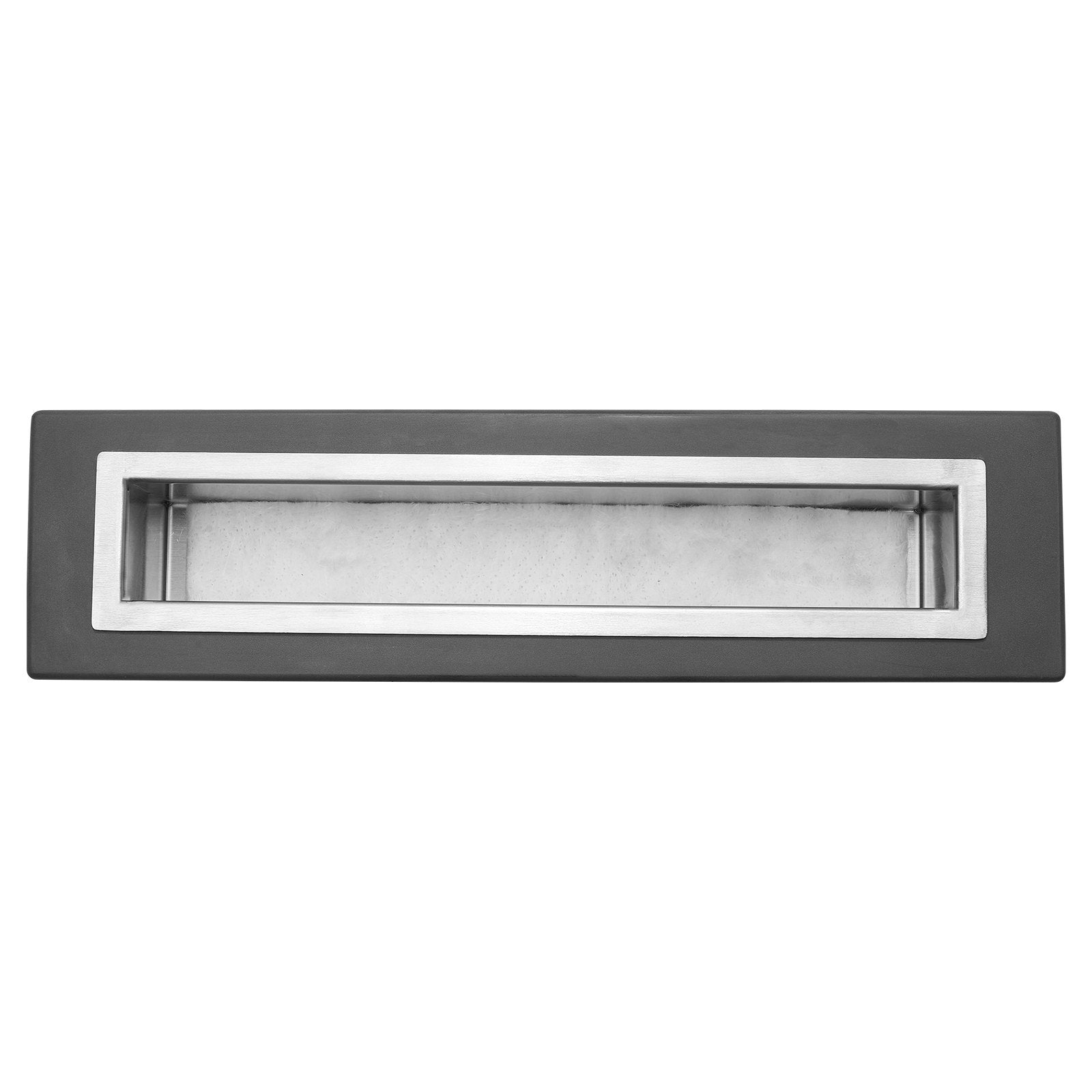 VEVOR Tabletop Fire Pit Bowl 15 inch Concrete Fireplace Indoor Outdoor Patio 