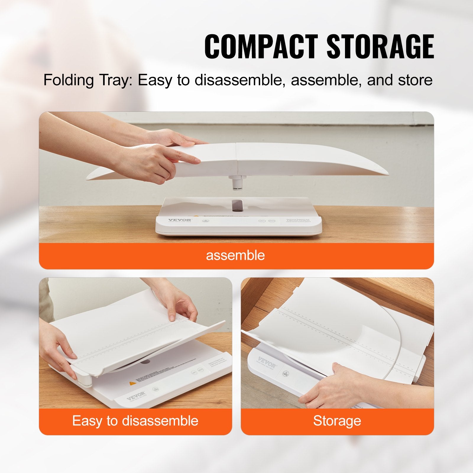 VEVOR Baby Scale Smart Bluetooth Infant Weight Digital Scale with Hold Function 