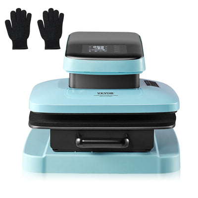 VEVOR Auto Heat Press Machine, 15 x 15 in Smart T Shirt Press Machine with Auto Release, Heats Up Fast and Evenly, Sublimation Heat Press for T Shirts, Sublimation, Vinyl, Heat Transfers Projects 
