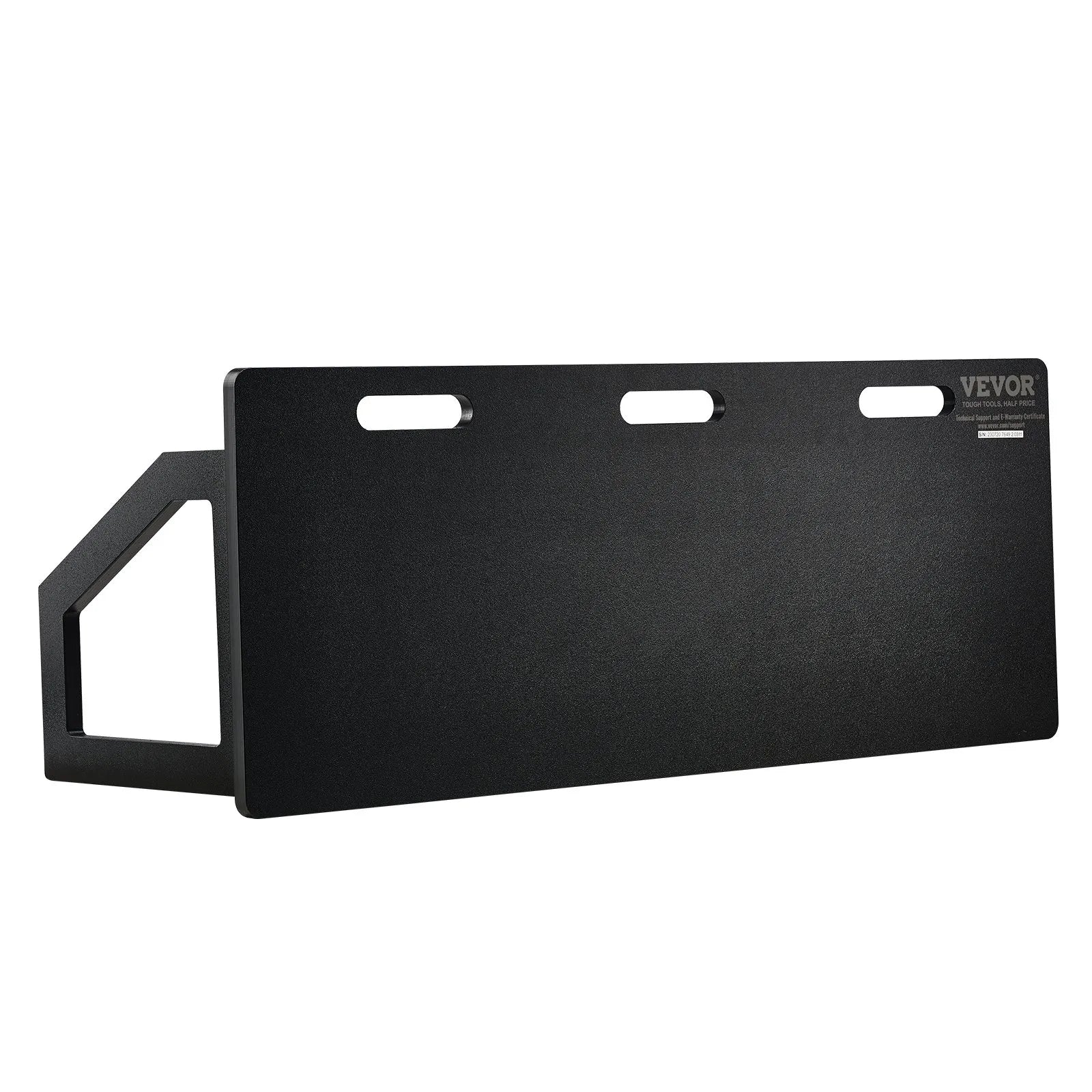 VEVOR Soccer Rebounder Board, 45"X18" Portable Soccer Wall with 2 Angles Rebound, Foldable HDPE Kickback Rebound Board, Soccer Training Equipment for Kids and Adults, Passing & Shooting Practice