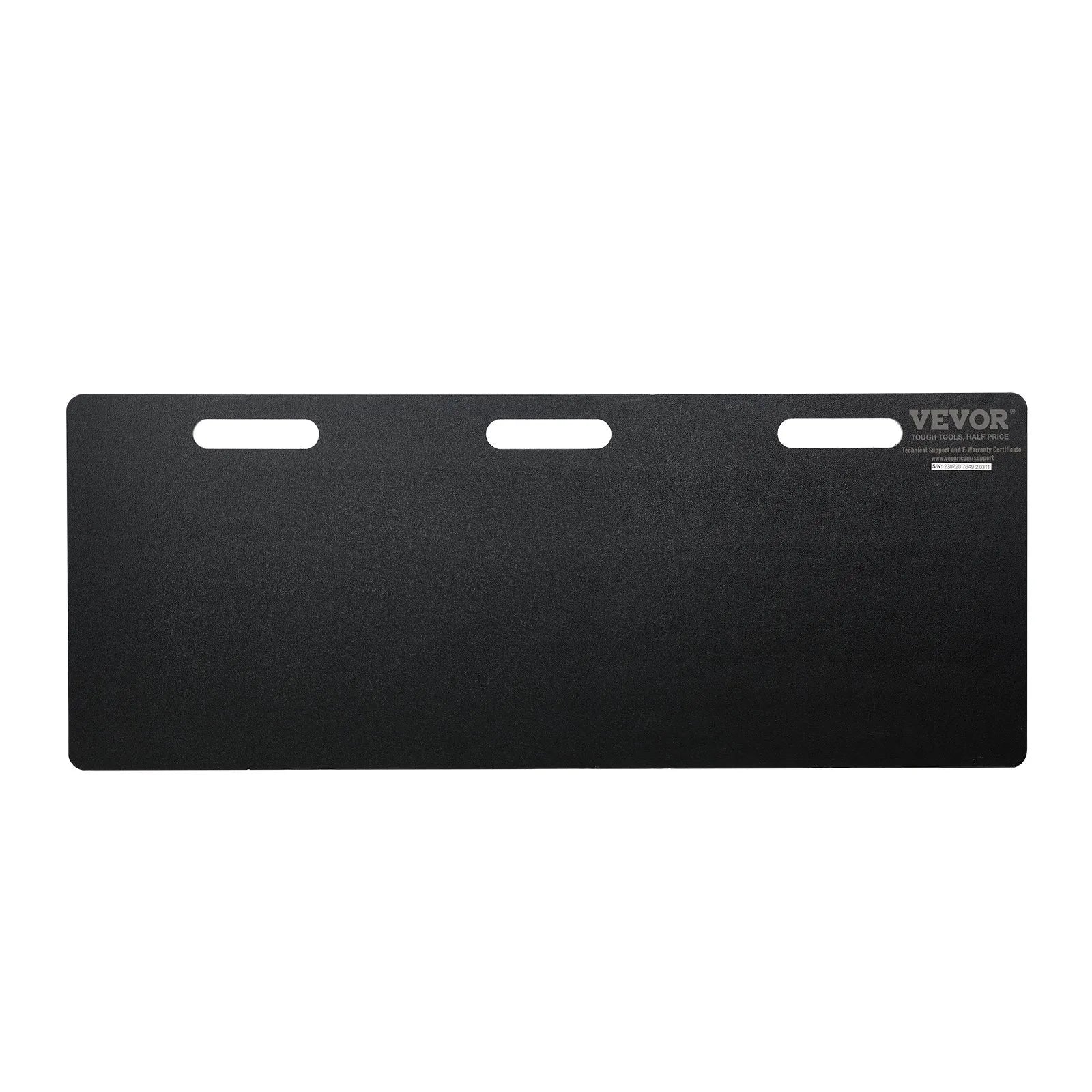 VEVOR Soccer Rebounder Board, 45"X18" Portable Soccer Wall with 2 Angles Rebound, Foldable HDPE Kickback Rebound Board, Soccer Training Equipment for Kids and Adults, Passing & Shooting Practice