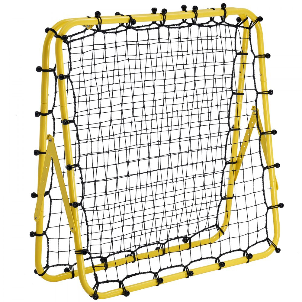 VEVOR 40"x35"x37" Soccer Rebounder Net Kick-Back Portable Football Training Gift 