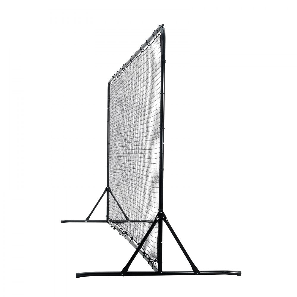 VEVOR Soccer Rebounder Net, 12x6FT Iron Soccer Training Equipment, Sports Football Training Gift with Portable Bag, Volleyball Rebounder Wall Perfect for Backyard Practicing, Solo Training, Passing 